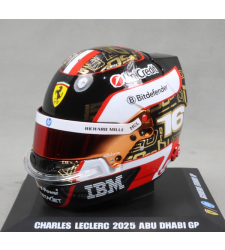 Charles Leclerc 2025 Abu Dhabi Grand Prix 1/5 Scale Helmet