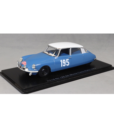 Citroen DS19 Monte Carlo Rally 1963 Bob Neyret