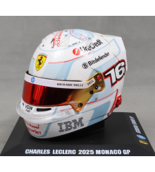 Charles Leclerc 2025 Monaco Grand Prix 1/5 Scale Helmet