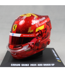 Carlos Sainz 2024 Abu Dhabi Grand Prix 1/5 Scale Helmet
