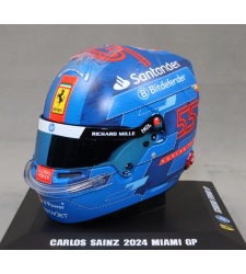 Carlos Sainz 2024 Miami Grand Prix 1/5 Scale Helmet