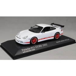 Porsche 911 996 GT3RS in White with Red Stripes 2002