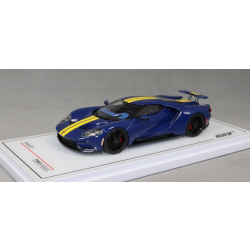 Ford GT in Sunoco Blue with Yellow Stripes